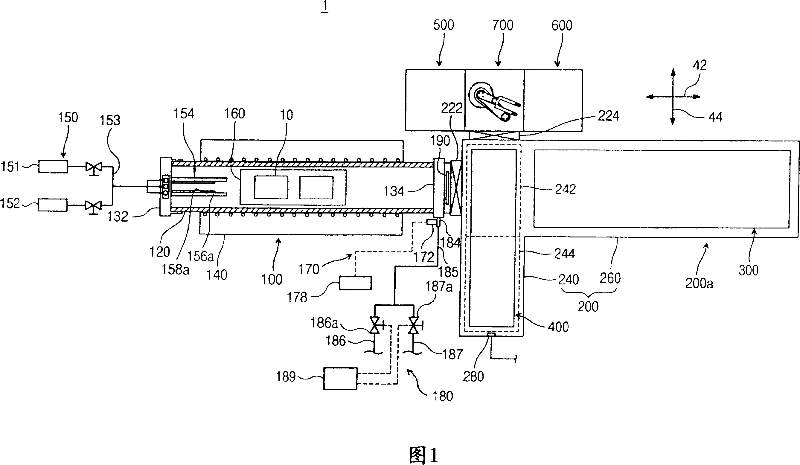 Device and method for synthesizing carbon nanotube