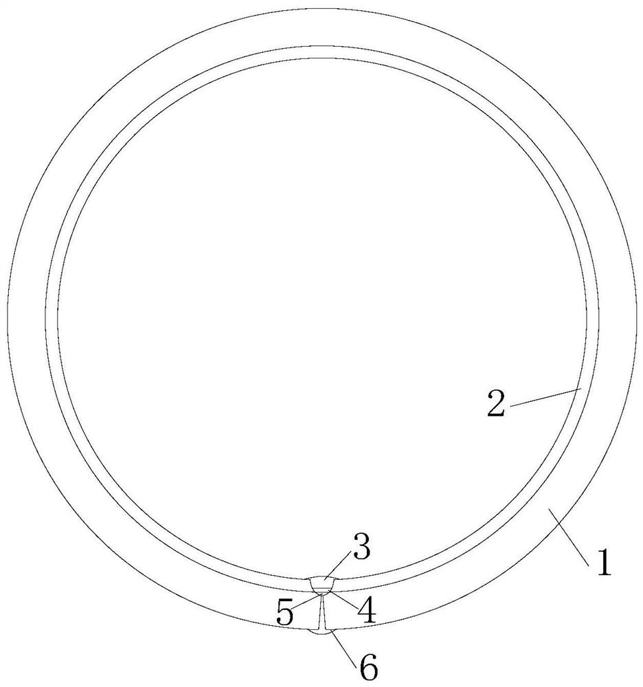 Compound pipe production method based on spraying technology