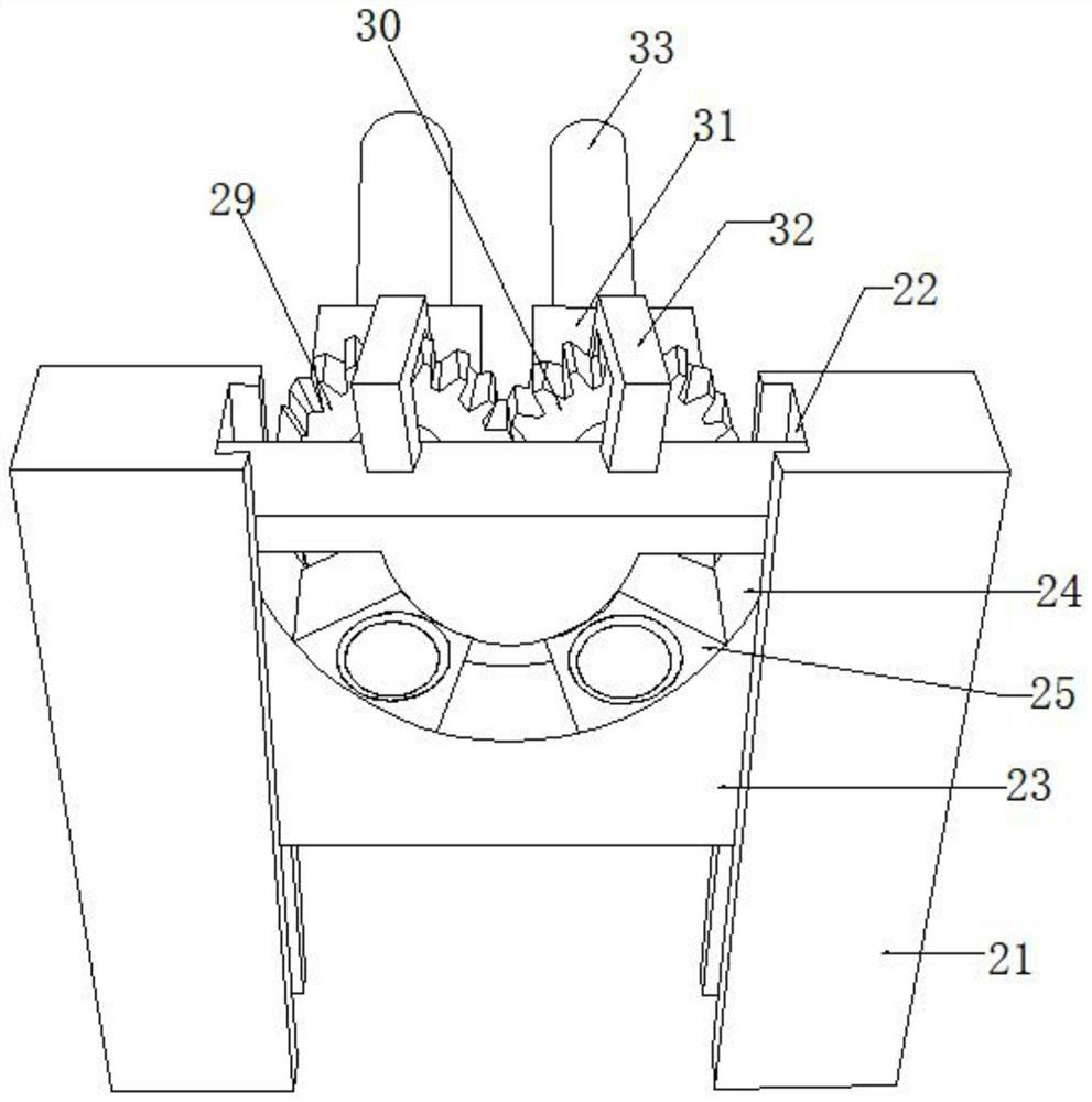 Waterwheel mechanism-based foot bath device for removing dead skin in toe gaps