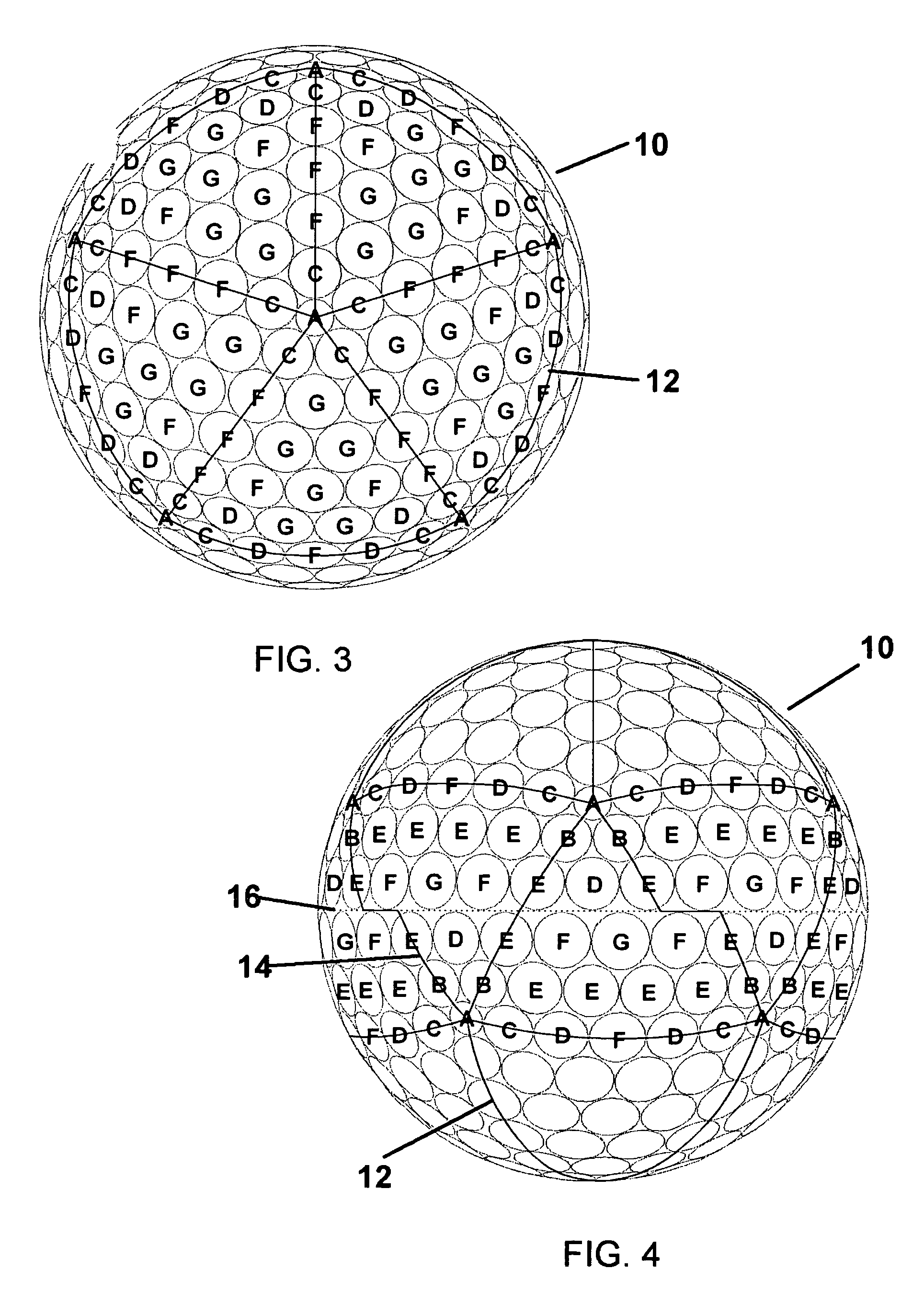 Golf ball with improved flight performance