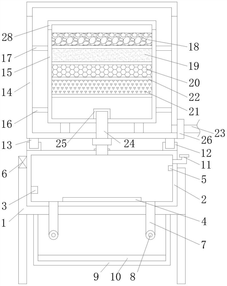 Energy-saving water feeder for sow breeding in livestock farm