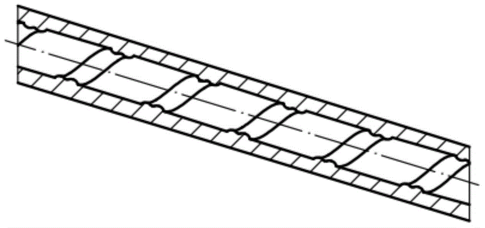 Injection mould with specially-shaped conformal cooling water channel and manufacturing method thereof