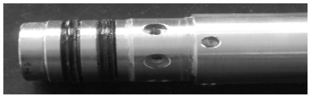 Underground exploring tube and three-component magnetic survey system