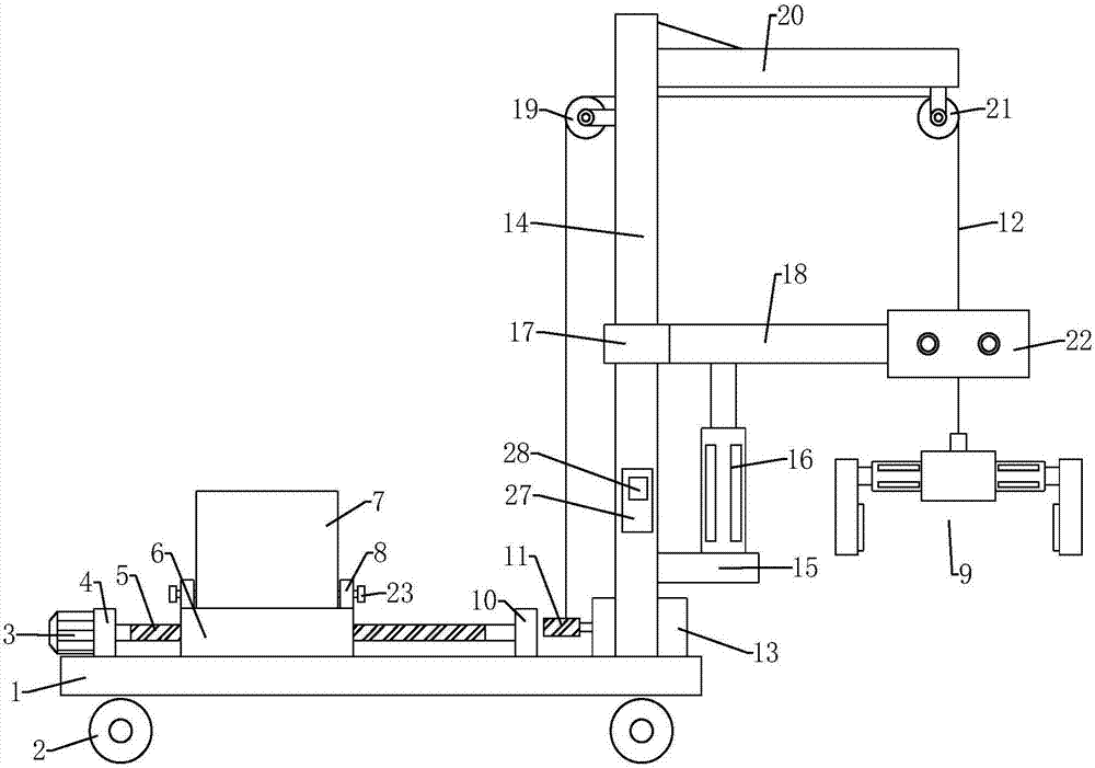 Hoisting device for maintenance of power equipment