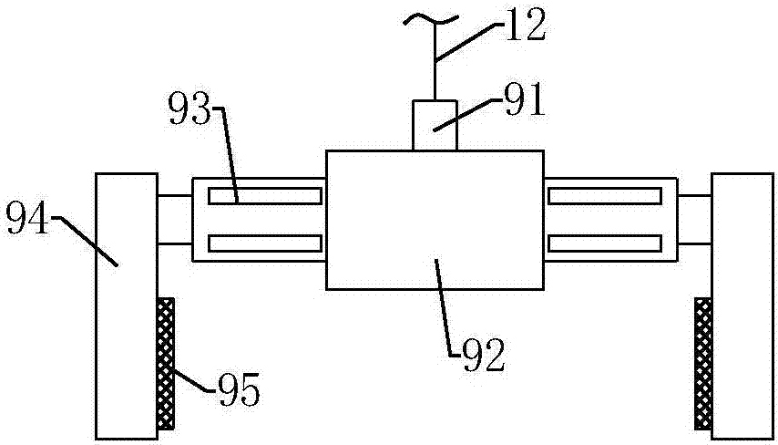 Hoisting device for maintenance of power equipment