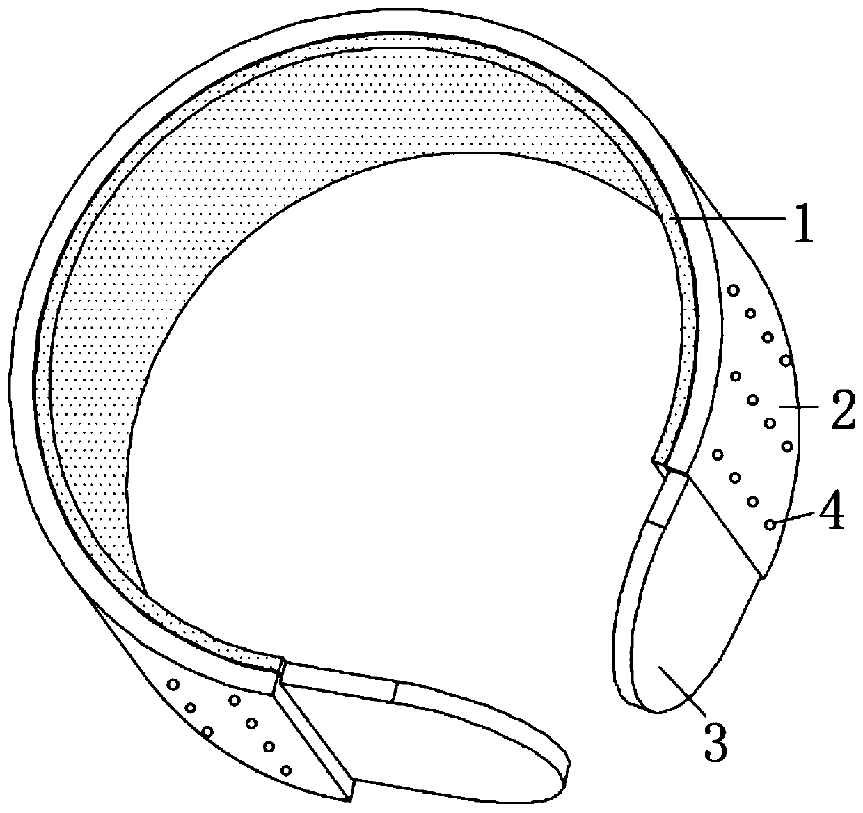 Wrist protection device for volleyball training