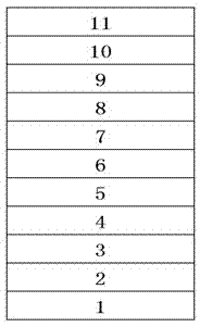 LED epitaxial wafer with n-type insertion layer of trapezoid structure and growth method thereof