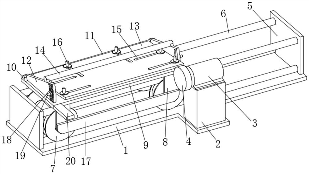 Knife grinding device for plastic packaging bag shearing knife