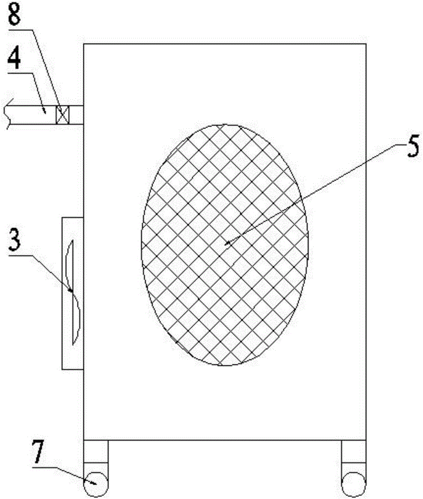 Water purification equipment capable of purifying air