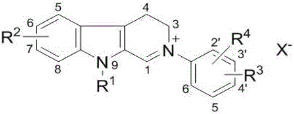 Carboline compounds, and synthetic method and anti-acetylcholinesterase activity thereof