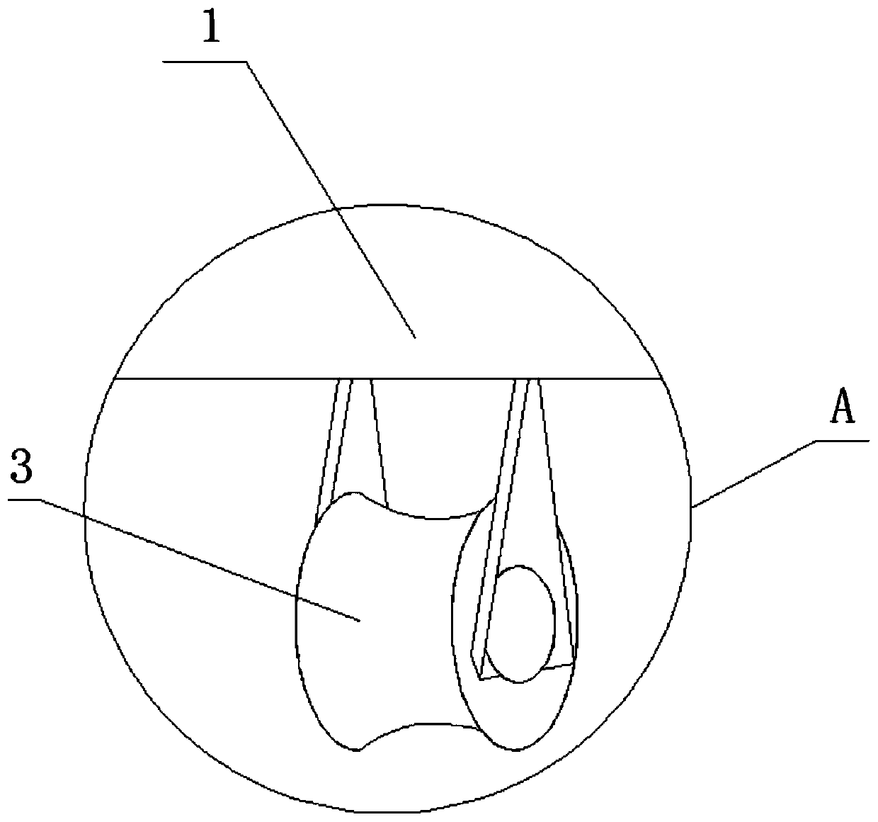 Clinical atomization oxygen generation device for respiratory medicine department