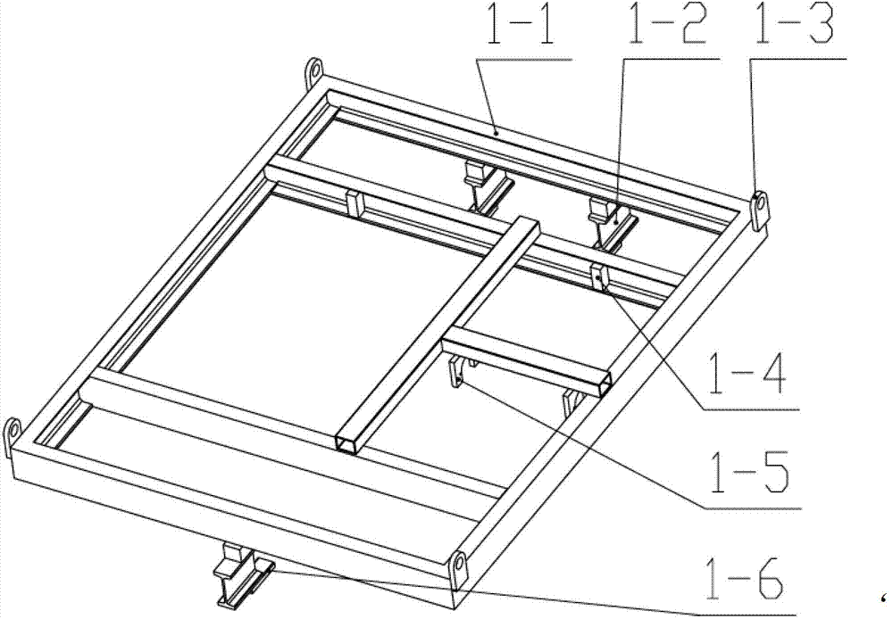 Sliding type monorail crane turnout system for mines