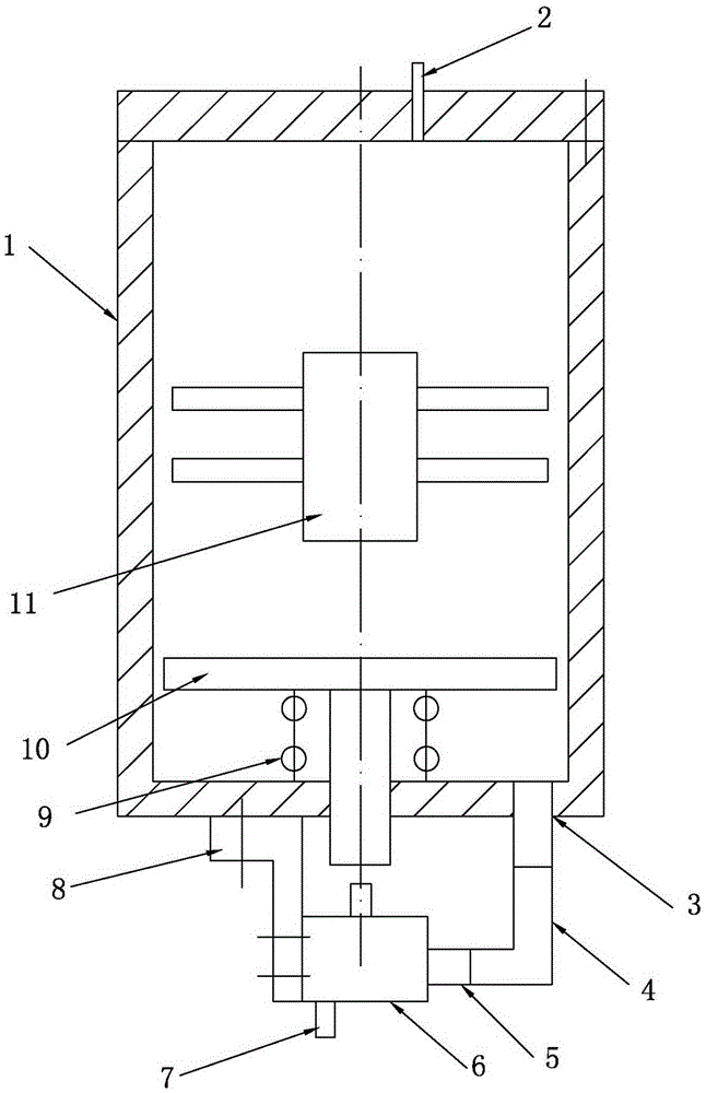 Water outlet control switch device for dough mixer water tank