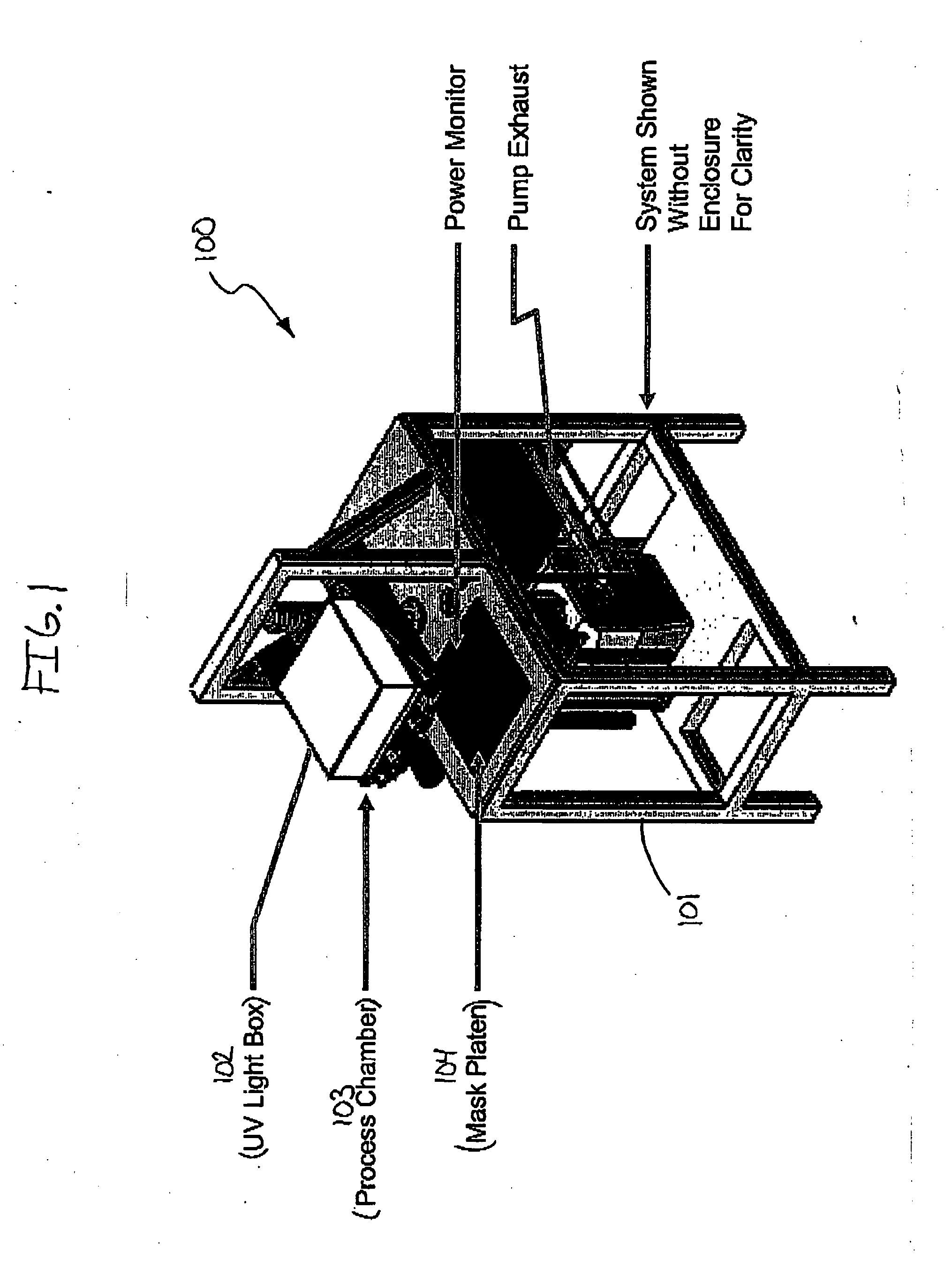 Reduced pressure irradiation processing method and apparatus