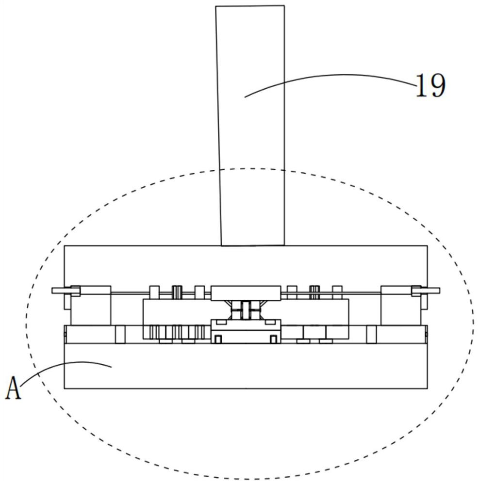 Bridge turning device for traffic construction bridge construction