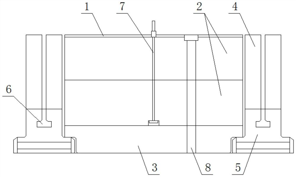 Calcium aluminate fully-combined tin bath top cover brick for float glass tin bath and preparation method thereof