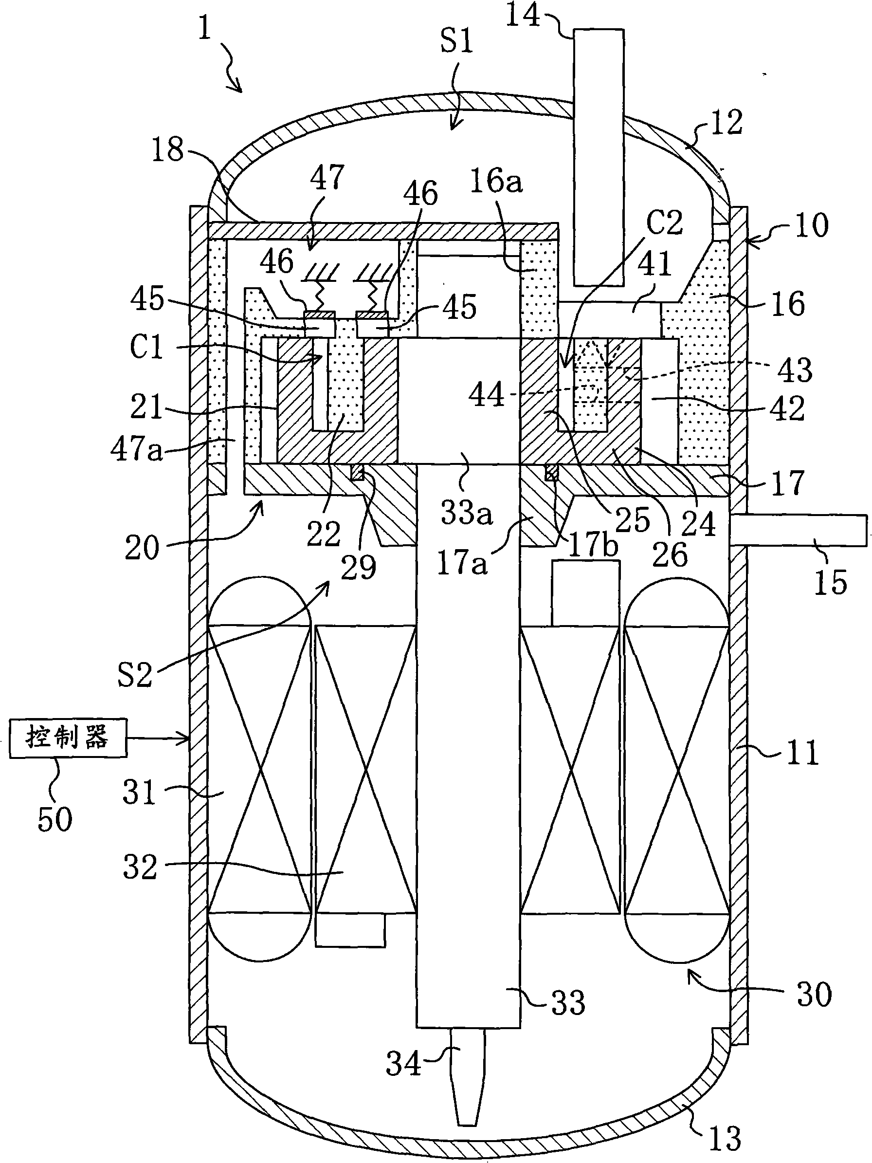 Rotary compressor