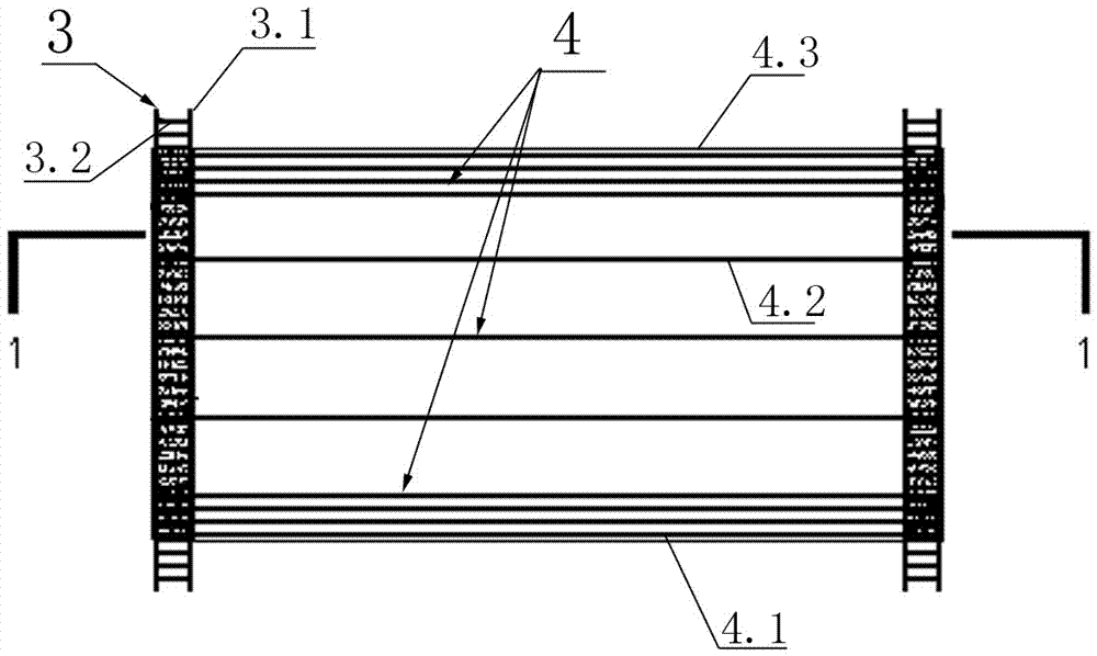 Novel 3D printed reinforced wall and construction method thereof