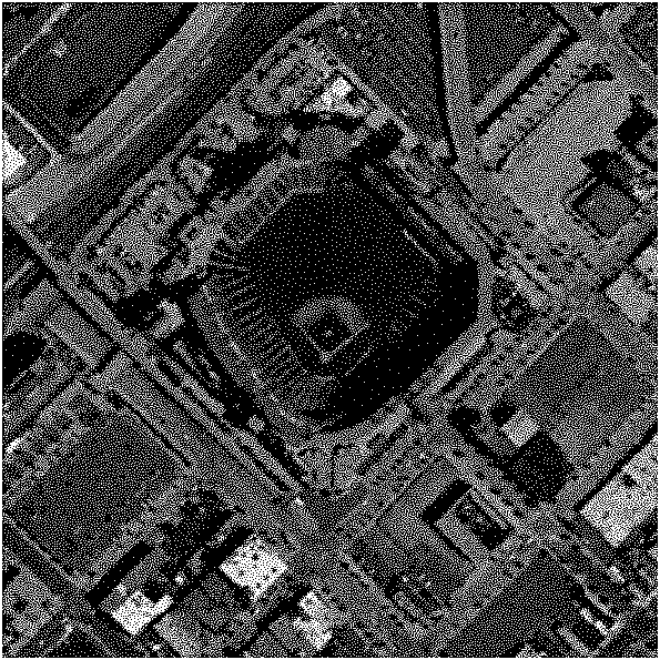 Copyright-protection-service-oriented remote sensing image digital watermarking method