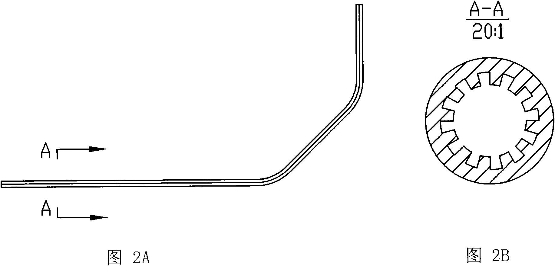 Simply constructed heat transfer device for stand-alone radiating of space vehicle