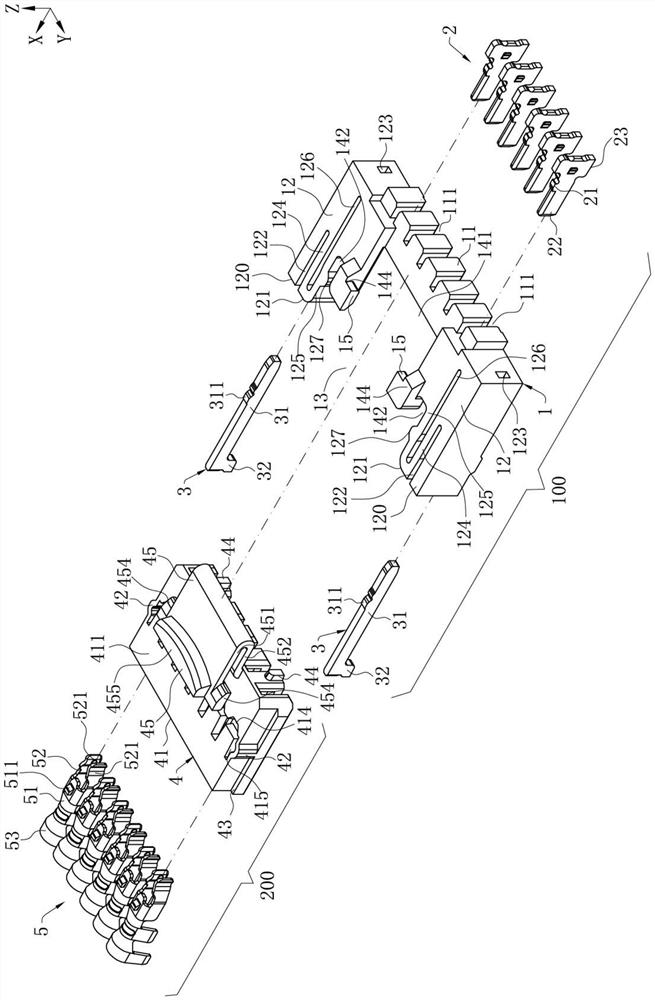 Plug connector and connector combination with the plug connector