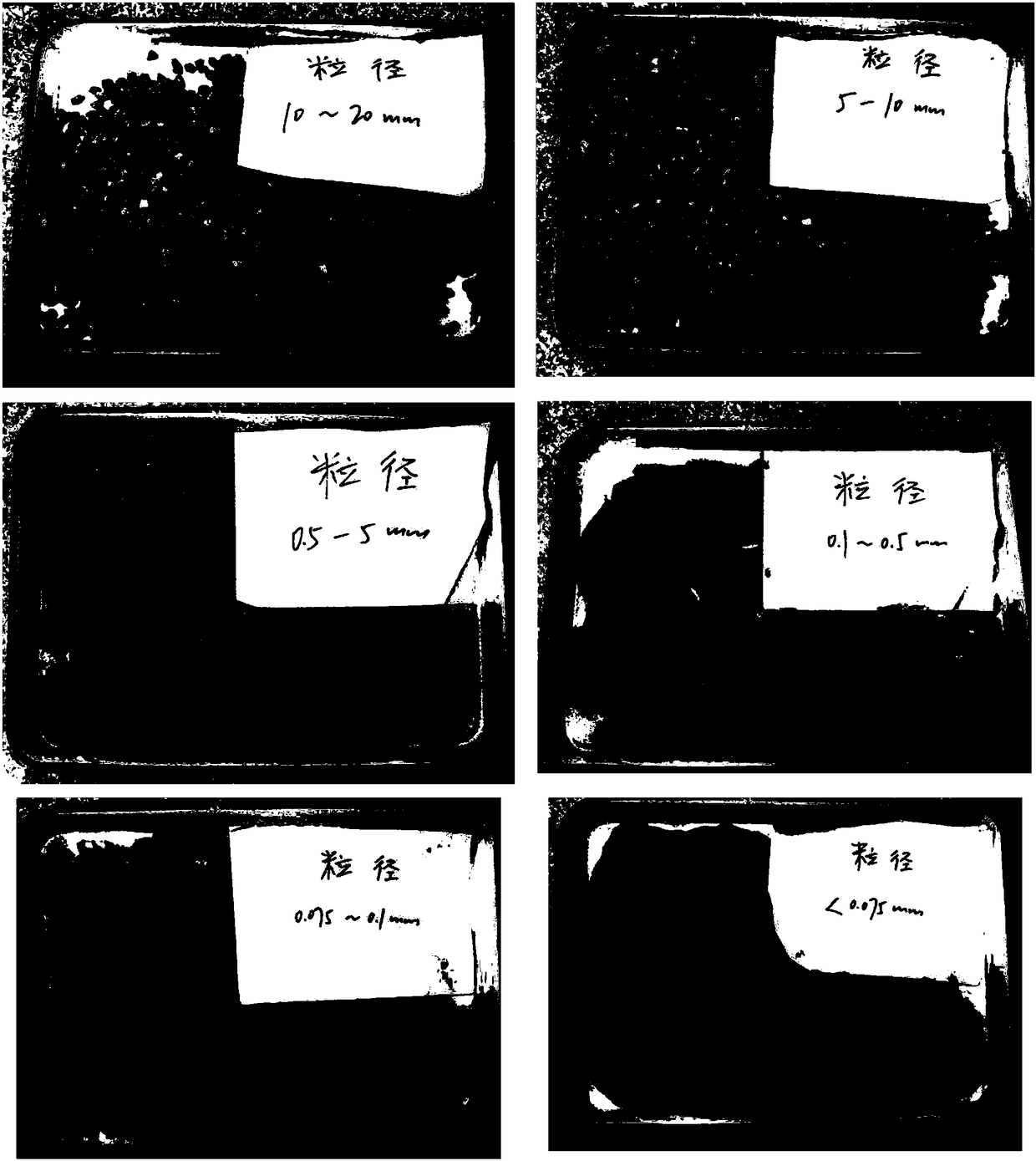 Coarse-fine-particle mixed soil and preparation method thereof