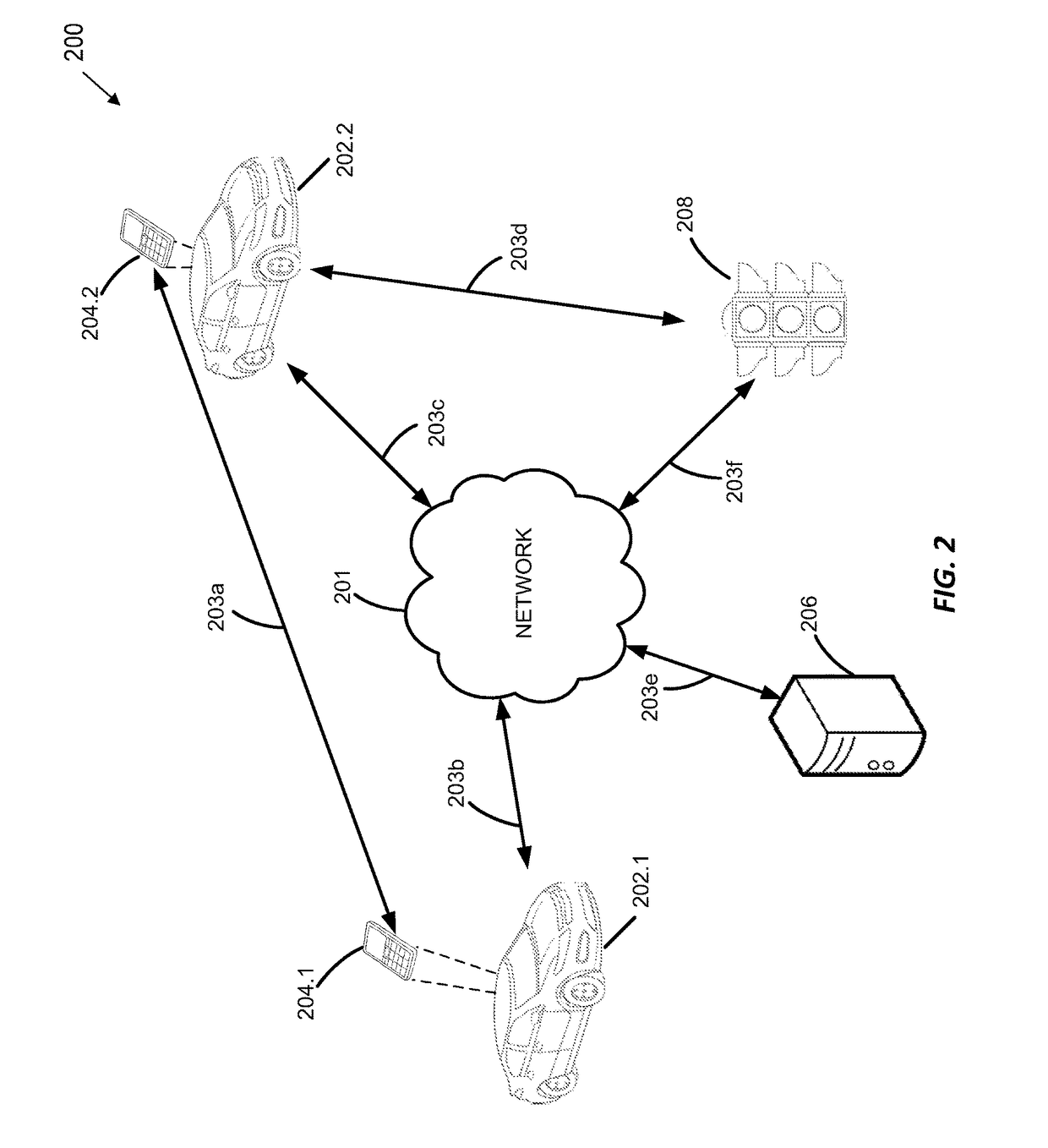 Broadcasting telematics data to nearby mobile devices, vehicles, and infrastructure