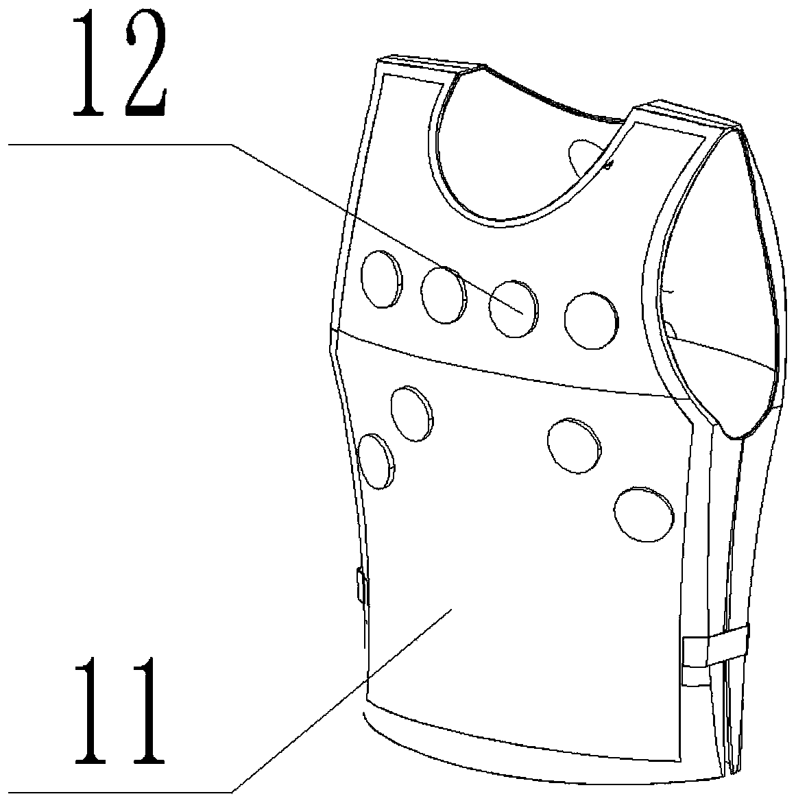 Close-fitting monitoring device and intelligent early-warning tracking system for respiratory diseases