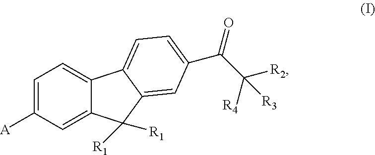 Fluorene polyfunctional photoinitiator and preparation and use thereof, and photosensitive resin composition containing fluorene photoinitiator and use thereof