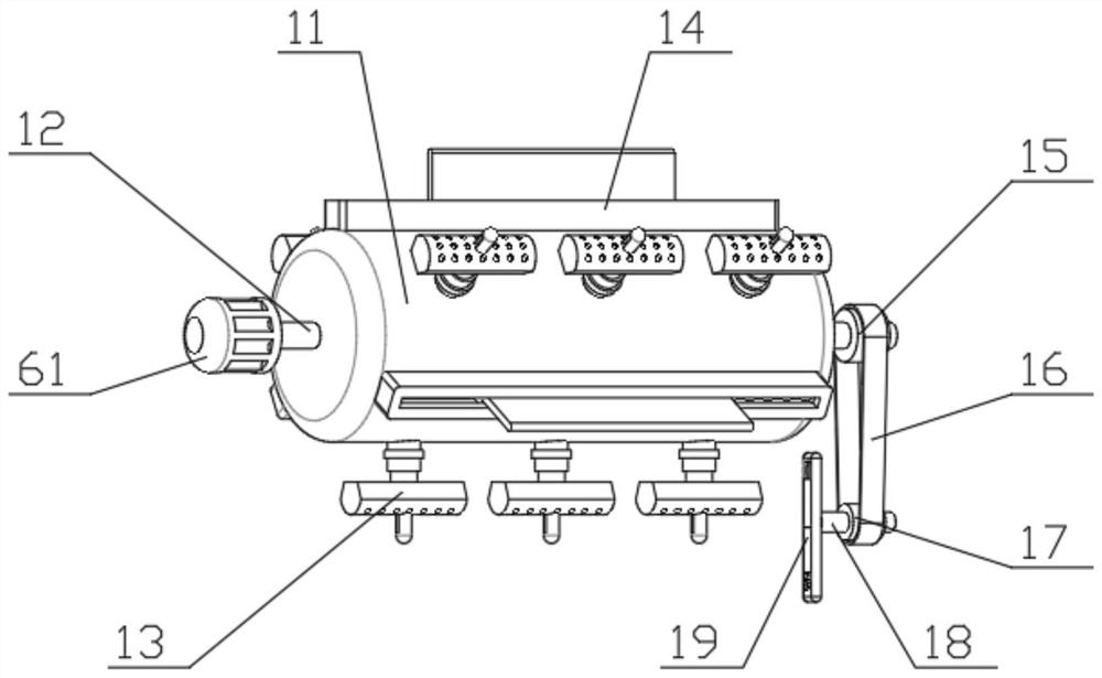 A kind of anti-skid sandpaper manufacturing and processing equipment and method