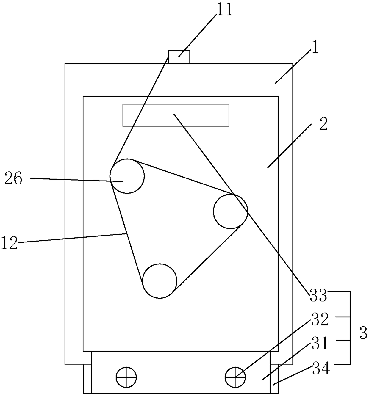 Novel wire winding device for power adapter