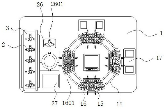 Automobile non-standard part polishing and chamfering device capable of carrying out centering detection on parts