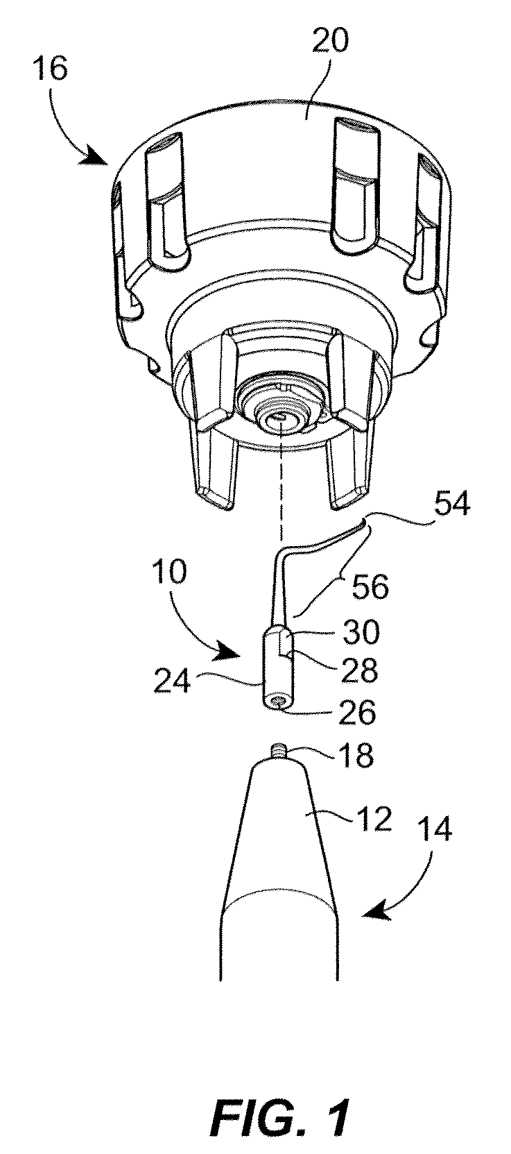 Torque limiting wrench for ultrasonic scaler tip insertion