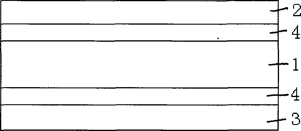 Aluminum-plastic membrane used for packaging lithium battery