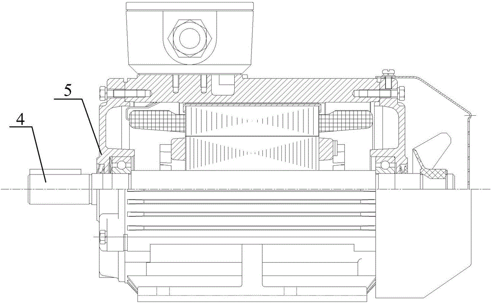 Rotating shaft sealing structure and sealing ring for rotating shaft seal