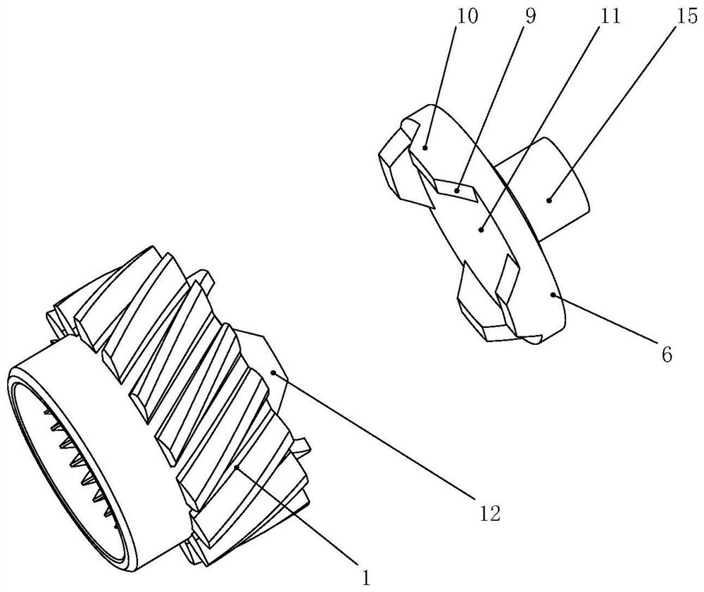 Locking differential mechanism