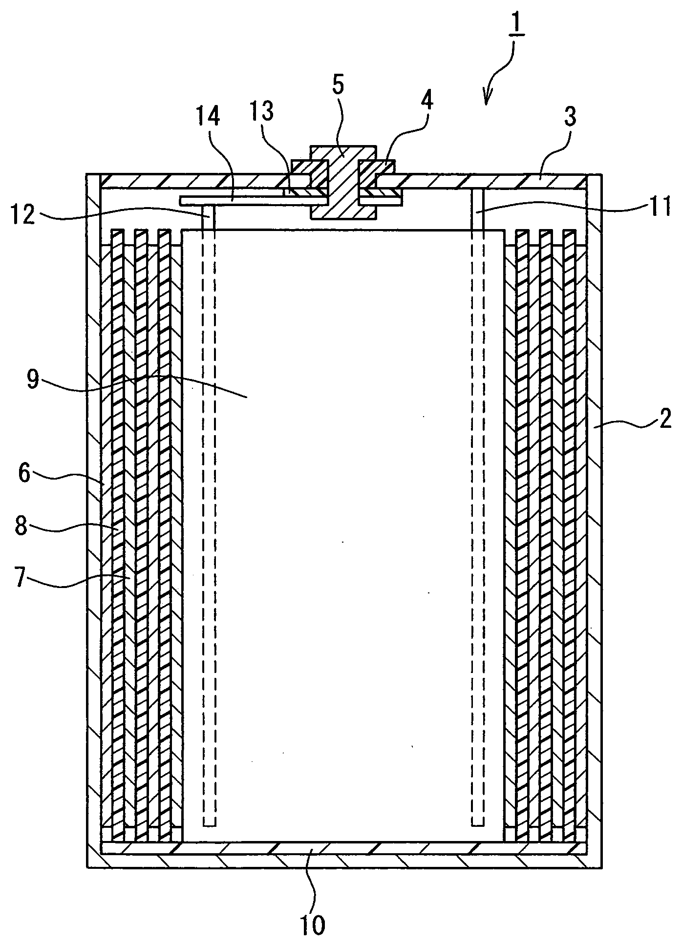 Non-aqueous secondary battery