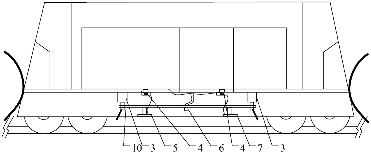 Special deicing vehicle for rails