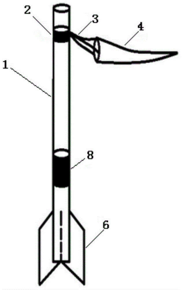 Wind speed and direction detection device