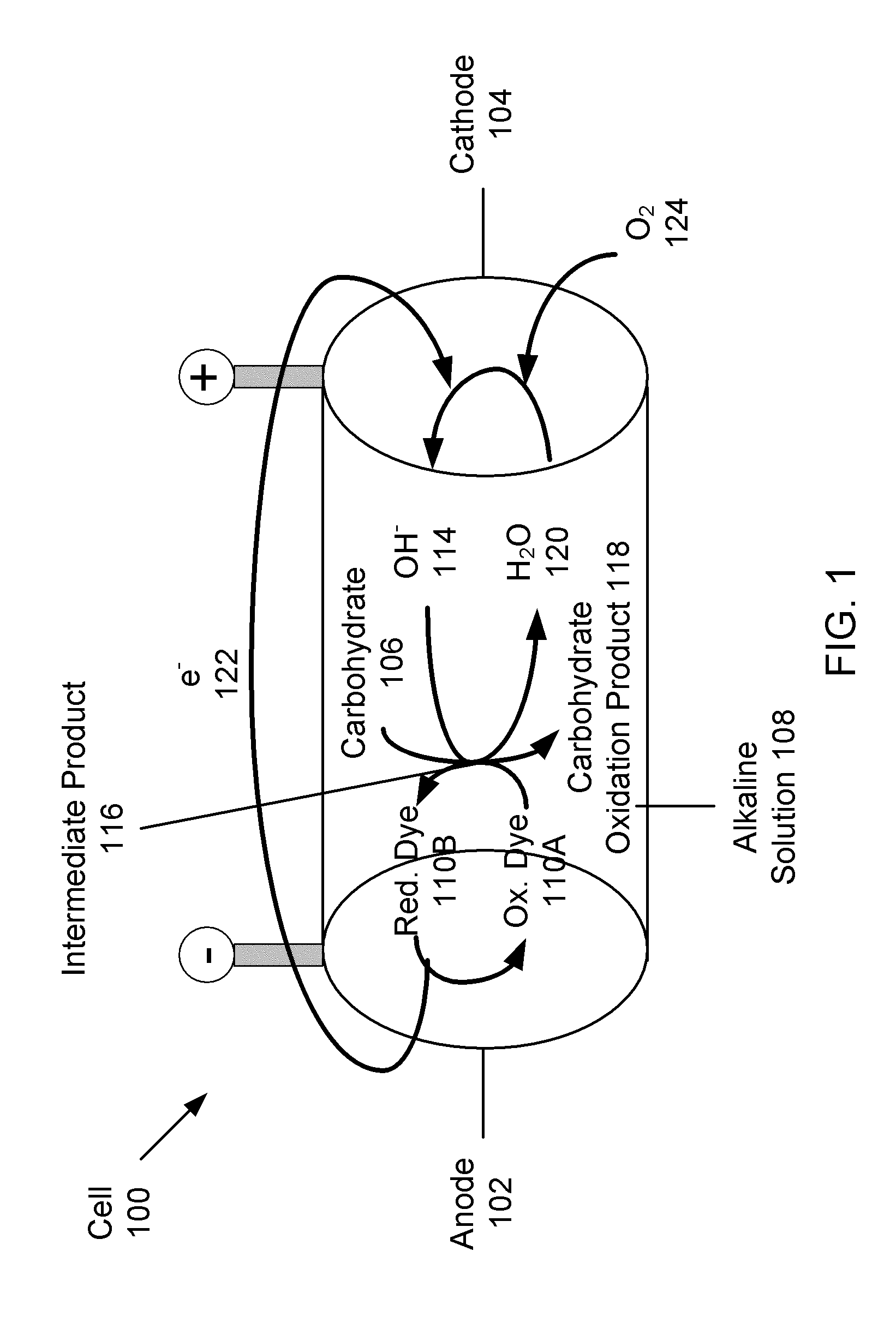 Carbohydrate anode for fuel cell and battery applications