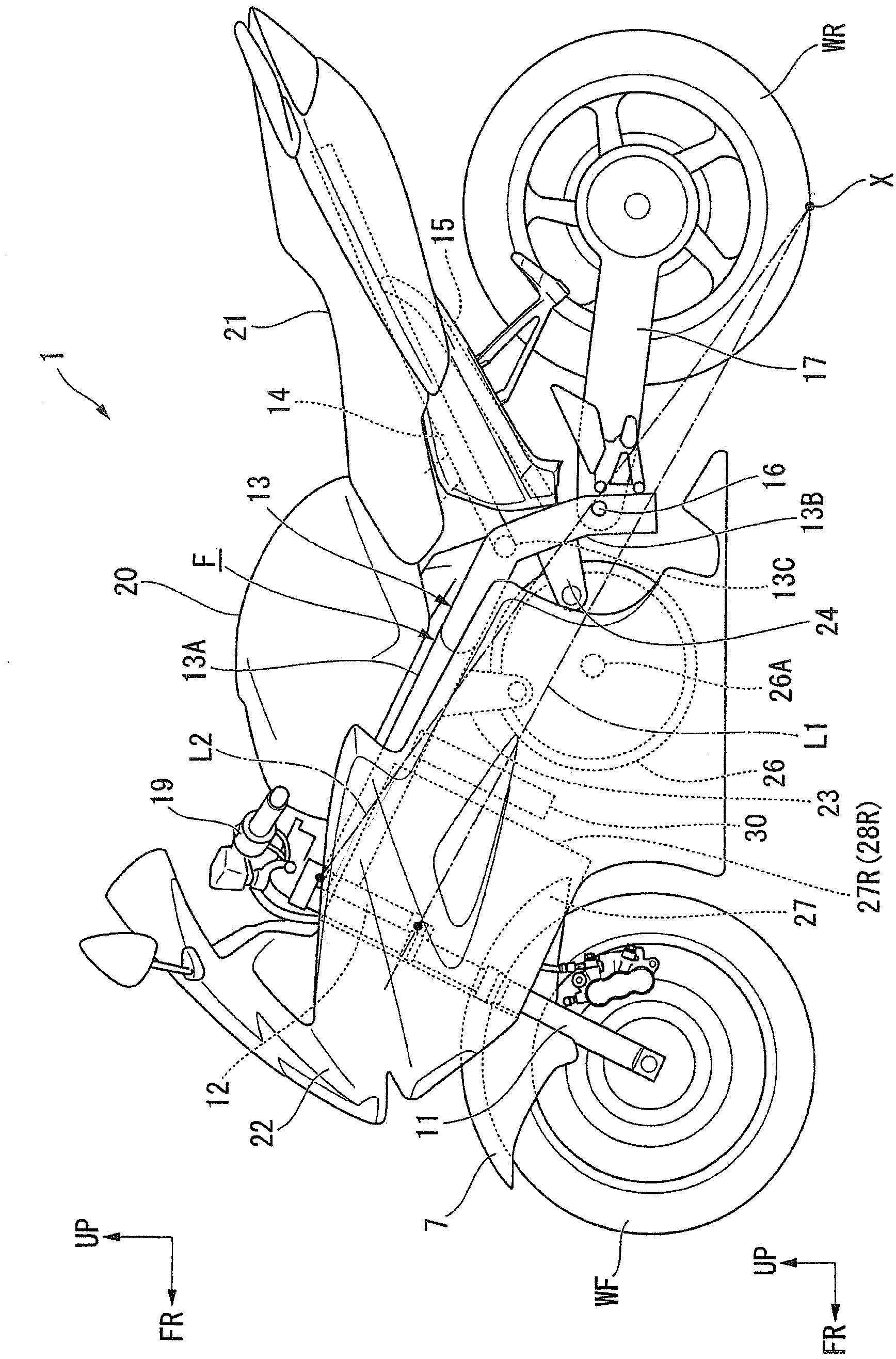 Mount electric vehicle body structure