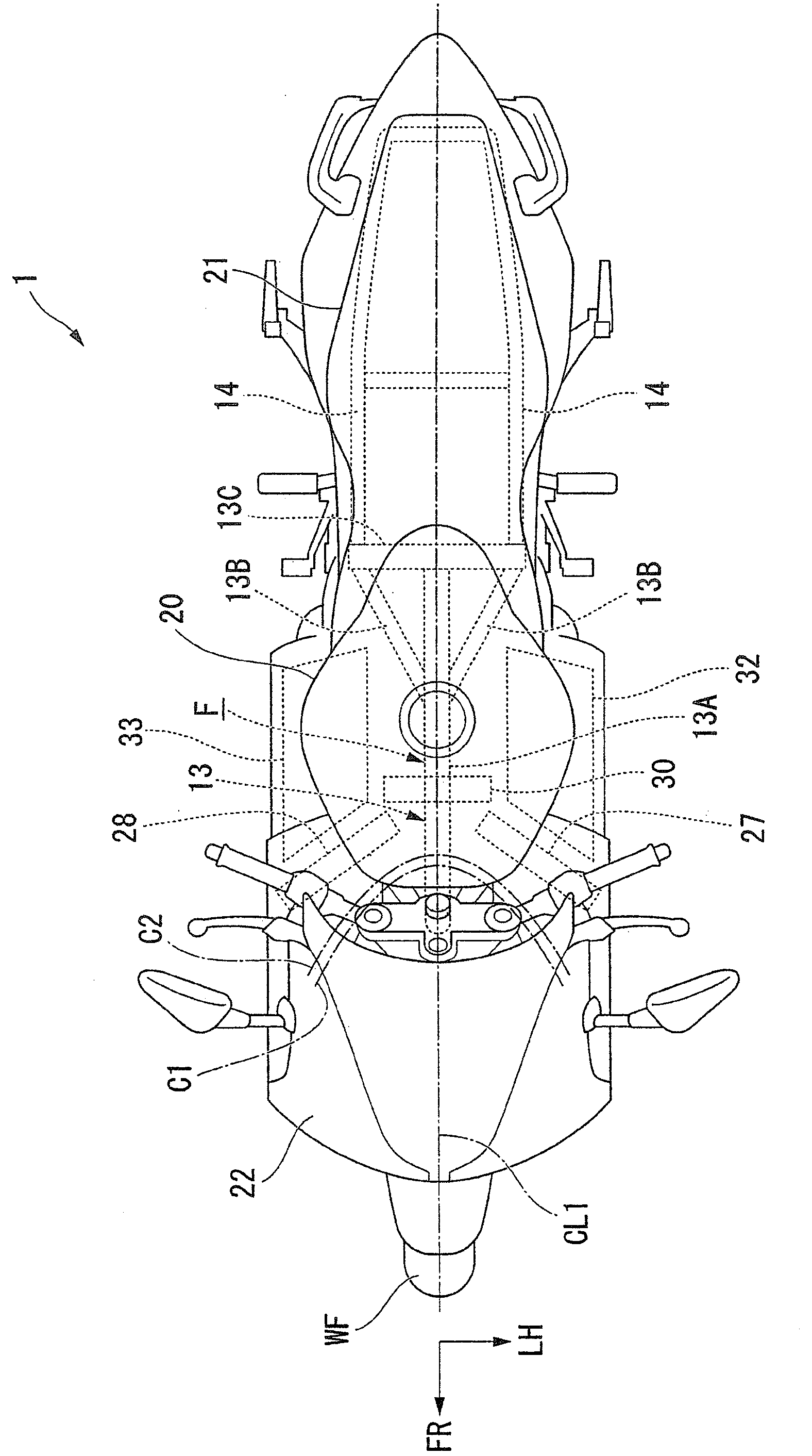 Mount electric vehicle body structure