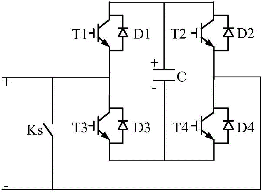 Full bridge type MMC direct current ice melting apparatus and control method therefor