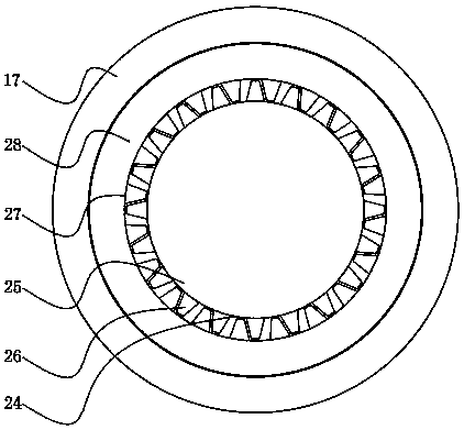 Surface grinding device with cooling structure for machining manual wrench