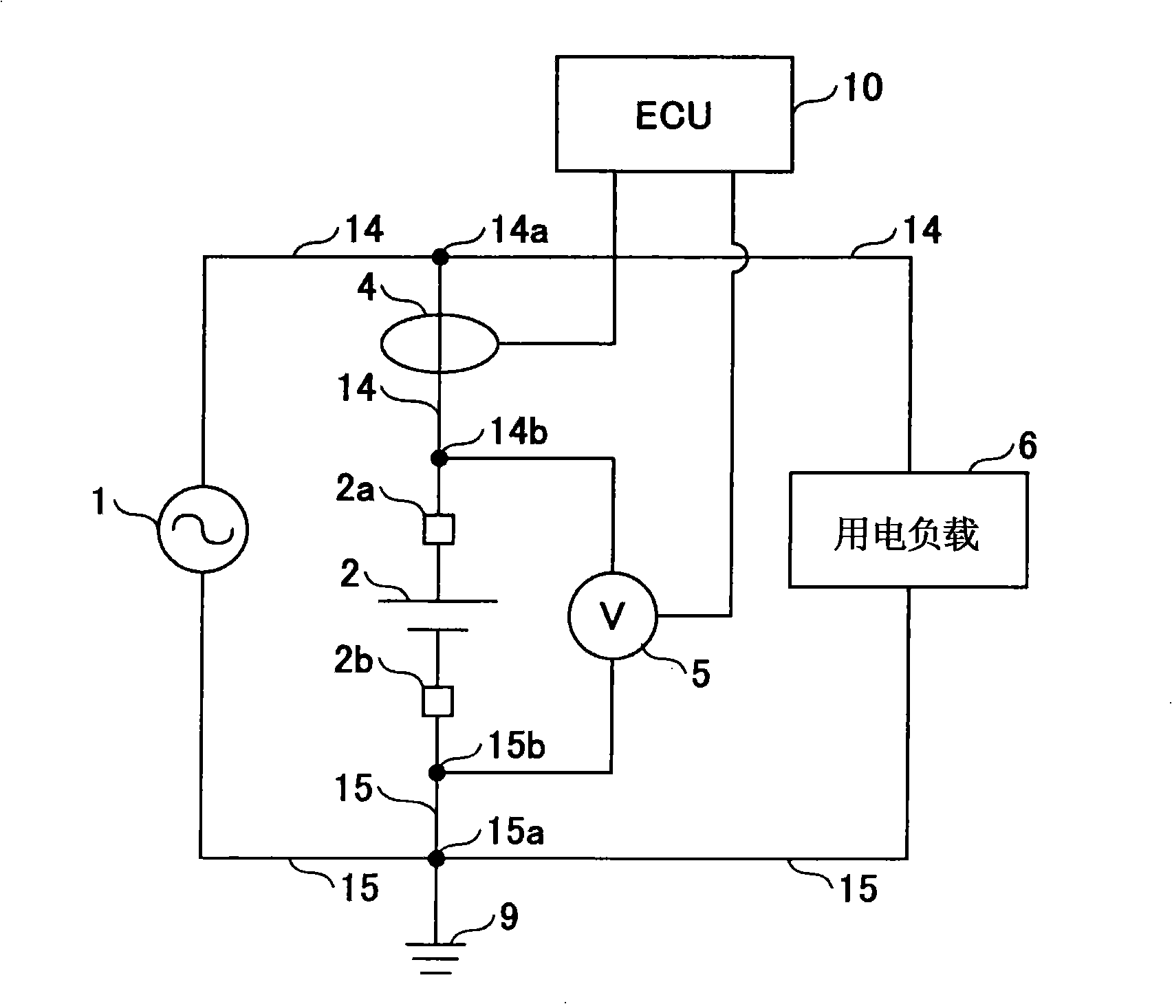 Abnormality judgment device and abnormality judgment method of power supply unit