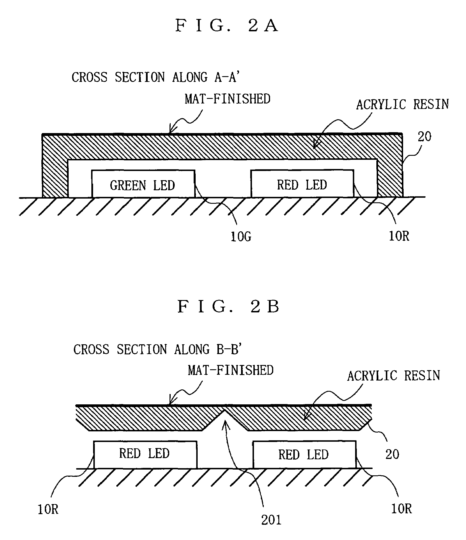 Swing-type display device