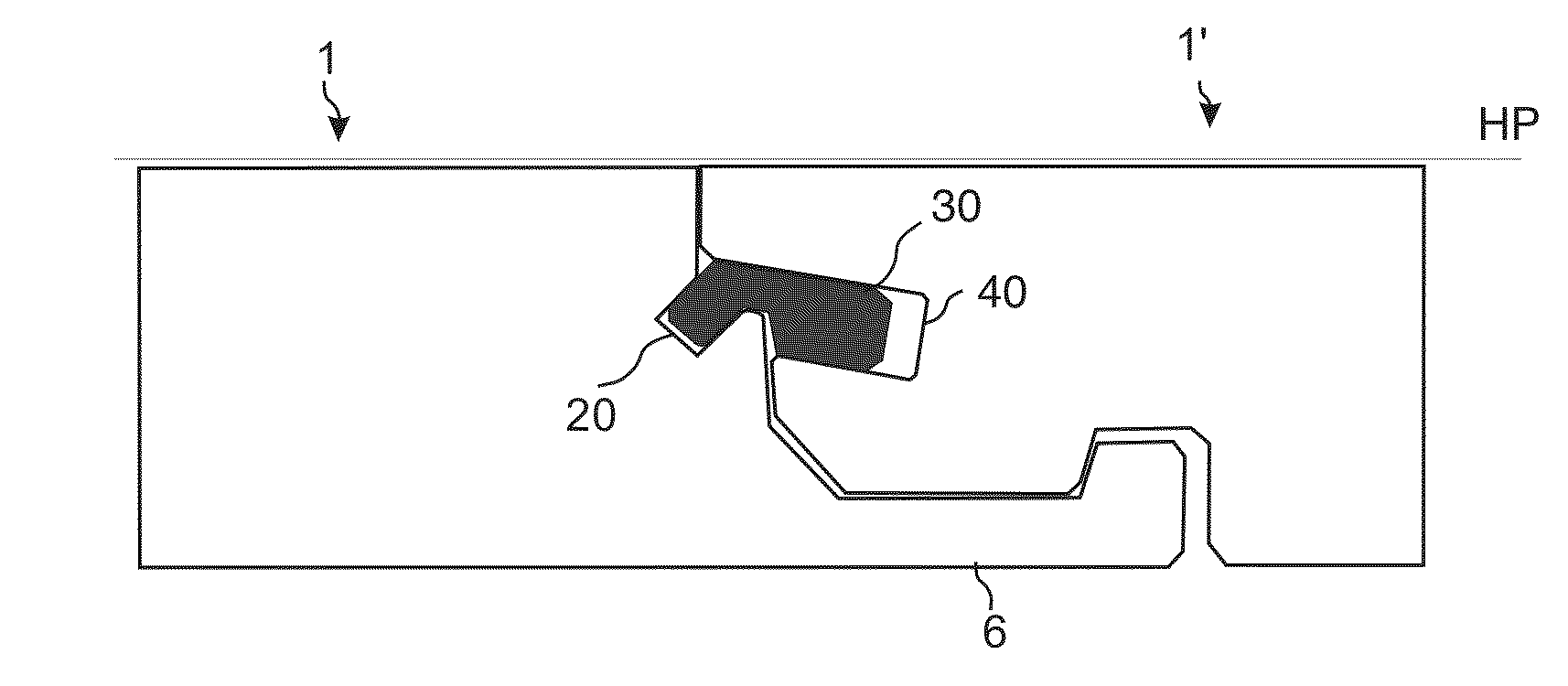 Mechanical locking system for floor panels