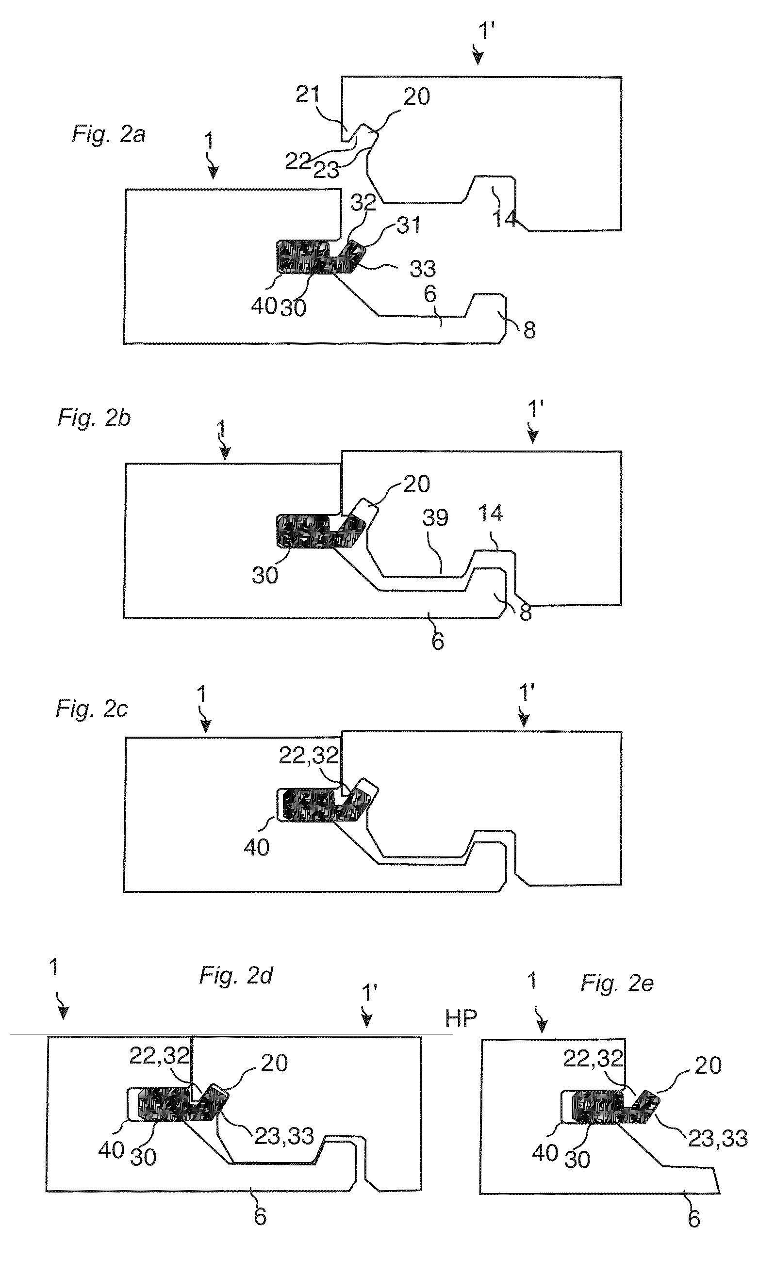 Mechanical locking system for floor panels