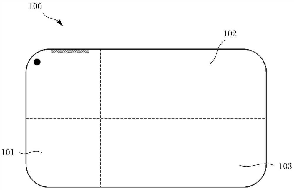 Supporting device and flexible display device