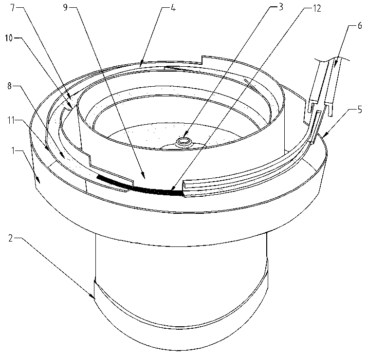 Automatic screening and sorting device for magnetic core transformer skeleton